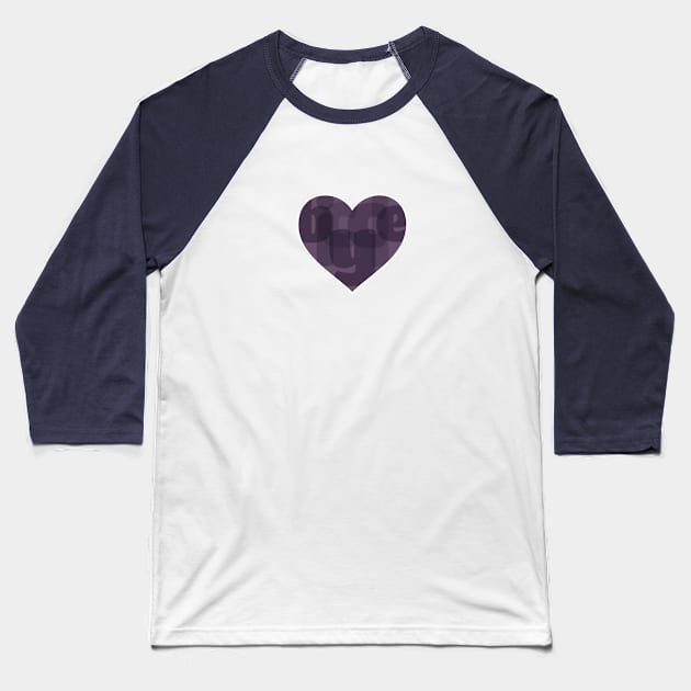 [heart] bicycle Baseball T-Shirt by hilariouslyserious